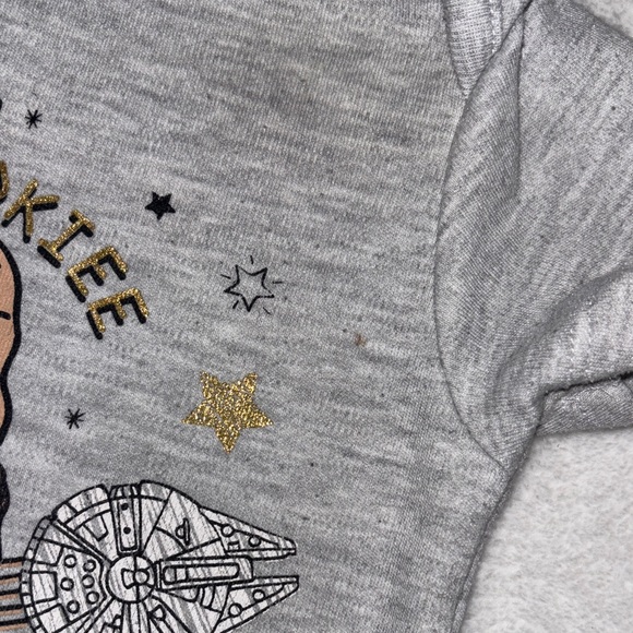 Star Wars Gray Little Wookiee Bodysuit - Picture 7 of 10